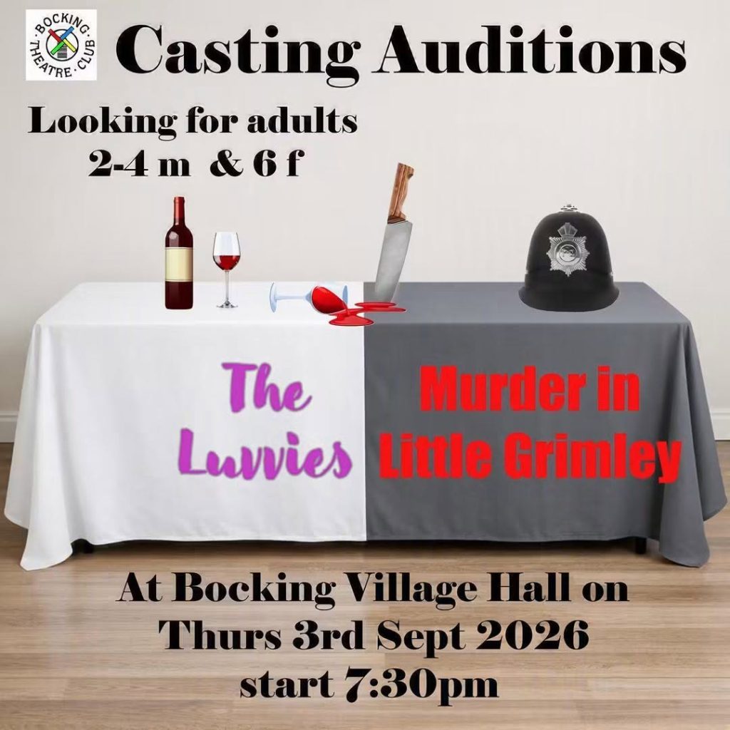 The Luvvies and Murder In Little Grimley - Poster